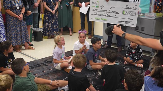 ICYMI- Karen Conner, STEM teacher at Kuentz and Los Reyes elementary schools was named the Northside 2025-26 KENS 5 EXCEL Award winner! 🍎✨ | Northside ISD