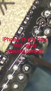 iPhone 11 pro max need making jumper to make up point after heavy fall | Guangzhou FIXST Technology Co.,Ltd