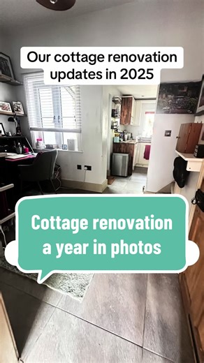 We have lived in our cottage for 1 year now and the builders are finally in. Here is what we did in the past 12 months