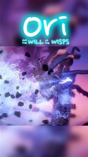 Ori’s Tentacle Monster Chase #oriandthewillofthewisps#ori#gaming#shorts#bossfight#chase#escape#xbox