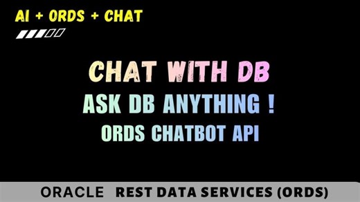 Building AI Chat API with Oracle ORDS Oracle AI Database | BEENUM LEARNING posted on the topic | LinkedIn