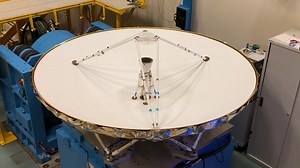 Vibration testing for Juice antenna (Sine Y)