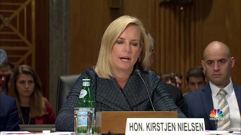 Kirstjen Nielsen resigns as homeland security secretary under pressure from Trump