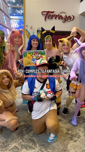 5.8K views · 31K reactions | Digievolucion de Evee’s al ataque 﫶梁♥️ #pokemon #cosplay #lamole #grupalcosplay | katsiiz | Facebook