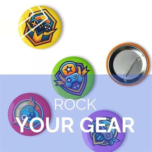 PIN BACK BUTTONS