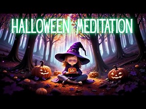 Guided Meditation for Kids | Relaxing Bedtime Mindfulness | Halloween Adventure 🎃