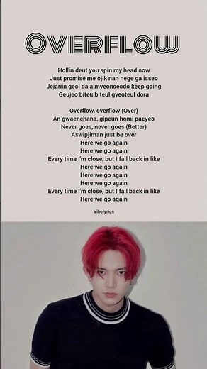 OVERFLOW EVAN SONG LYRICS #shorts #vibelyrics #evan #overflow #lyrics #songlyrics #viralsong #viral