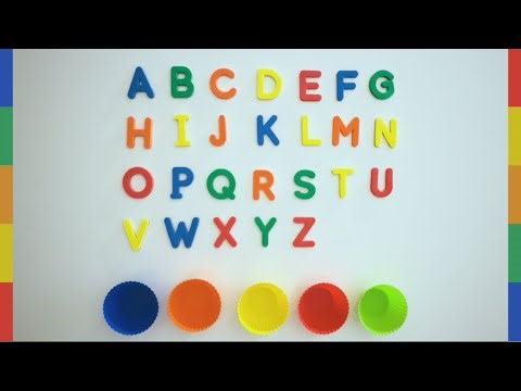 Build the Alphabet with Colored Letters