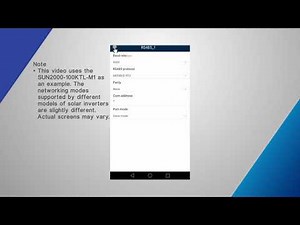 Huawei FusionSolar App - Part 3 - Setting Solar Inverter Parameters