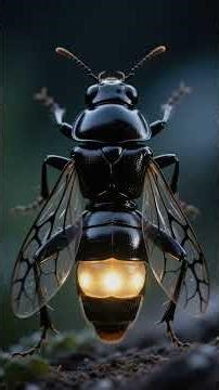 萤火虫闪光频率大不同！雌雄靠闪光 “对暗号” 求偶吗？ #科普 #萤火虫 #闪光求偶 #昆虫通讯