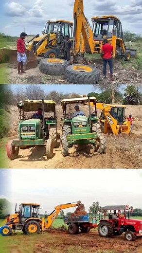 tractor# and #JCB# short #cartoon# video# | Shorts Cartoon
