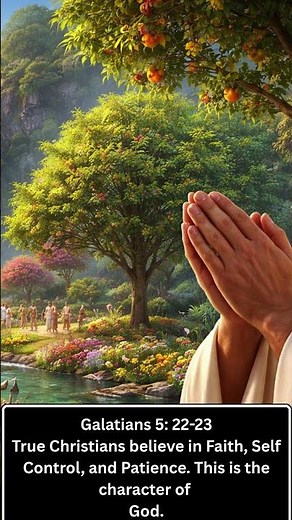 The FRUITS of the Spirit Explained | Galatians 5:22-23 #jesuschrist #bible #peace #godisgood