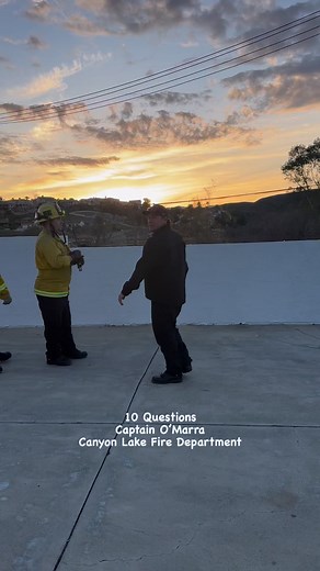2.3K views · 12 reactions | “10 Questions” with Captain Tim O’Marra of the Canyon Lake Fire Department. | Canyon Lake Insider | Facebook