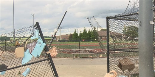 Tornado rips through athletic complex