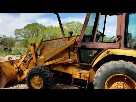 Case 580k backhoe needing some engine help smokes badly