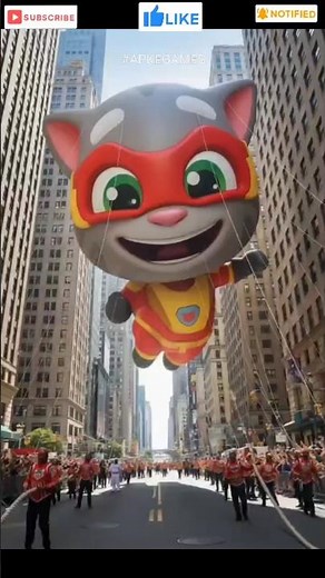 Balloon Parade - Talking Tom Hero Dash Gameplay Android ios