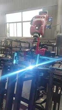 Robotic welding in action! 🤖🔥