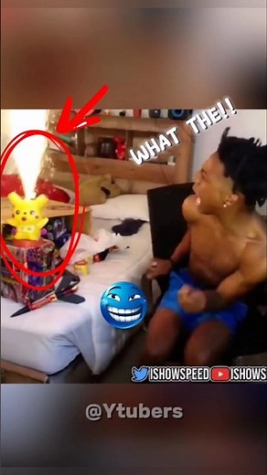 Ishowspeed vs Pikachu firework #viralvideo #ishowspeed #youtuber