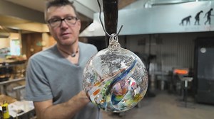 Boise artist transforms ashes into lasting memorial art