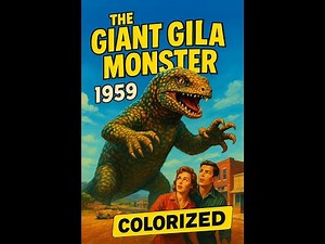 The Giant Gila Monster (1959) | Colorized Classic Sci-Fi Horror | Full Movie