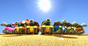 Cartoon Tank v2 | 3D Land | Unity Asset Store