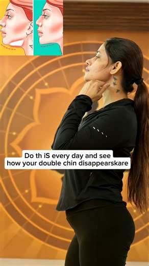 Double chin exercise for women / face fitness facial yoga face aassage|fc workout