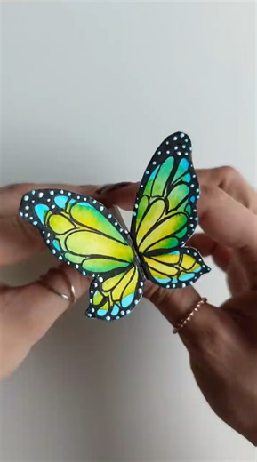 DIY butterfly bookmark easy and creative craft idea