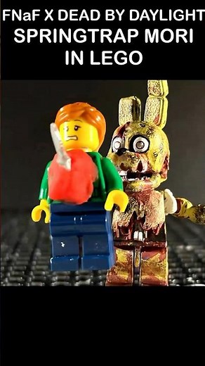 FNaF X Dead By Daylight - Springtrap Mori IN LEGO | FNaF 2 Movie MEME