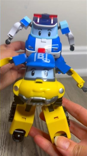 Robocar Poli Bucky & Poli Transform into Robots! 🤖⚡ #robocarpoli #toyasmr #robocarpolitoys