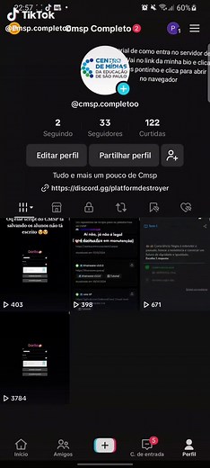 Tutorial de como entrar no servidor de script