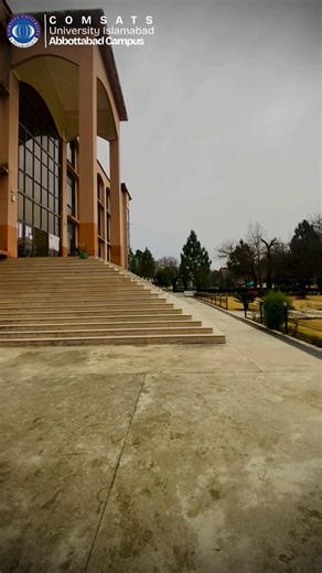Cold air, cloudy skies, and a campus that feels like home. COMSATS University Abbottabad Campus, Where education grows quietly amid winter rain, clouds, and beautiful campus views. | COMSATS University Islamabad, Abbottabad Campus