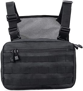 [Hot Item] Tactical Chest Rig Molle Radio Chest Harness Holder Holster Vest