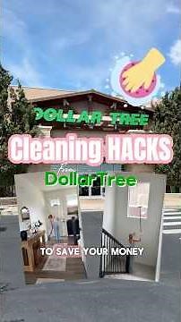 Dollar Tree CLEANING HACKS 🫧🧼 Save your money and your back! #hacks #cleaning #dollartree #home