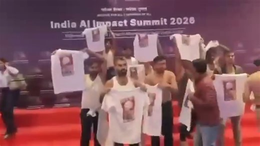 National Shame At a time when India is hosting a prestigious global AI Summit, showcasing its innovation and leadership in technology, the Congress party chose disruption over dignity. Under the leadership of Rahul Gandhi, Congress workers went topless and created a ruckus at the venue, an act clearly designed to embarrass India on the world stage. When the nation is striving to position itself as a global technology powerhouse, such conduct only serves the interests of those who wish to see Ind