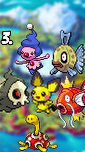 Who’s the Weakest? Lowest Base HP Pokémon Revealed! 😬