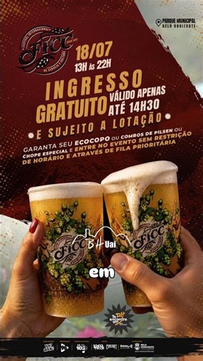 13a. edição Festival Internacional da Cerveja e Cultura FICC 2026