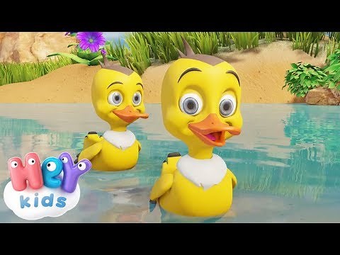Kacsás dal 🦆 HeyKids - Gyerekdalok és Mondókák