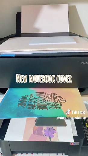 Yay! Done printing samples for our new notebook cover template 😍 Ang gganda ng color combination ngayon ❤️ #diynotebook #notebookcover #diynotebookcover #personalizednotebook #printingbusiness #smallprintingbusiness #sidehustleideas #sidehustleideasph #giftidea