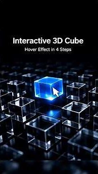 Create a Intractive 3D cube inside Spline.