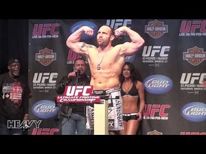 UFC 111 Weigh In - Georges St Pierre vs Dan Hardy, Mir vs Carwin