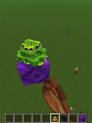 I killed frog in minecraft #minecraft #minecraftshorts #youtubeshorts