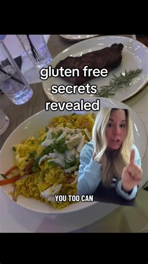 Eating out with celiac disease when there’s no gluten-free menu can feel intimidating — but it is possible to do it safely. This is the exact script I use every time! What I say when ordering: “Hi! I have celiac disease, so I need to eat strictly gluten-free. This is a medical requirement, not a preference.” {If they look super confused, walk away: jk 🤪 I rephrase and say “it’s a gluten ALLERGY”. 9/10 times they understand one of those descriptors.} “Can you let me know which items can be made 