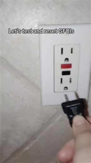 GFCI outlets are designed to protect you — but only if they work. Here’s a quick demo in how test and reset them. Stay grounded ya’ll! #GFCIProtection #TestAndReset #Monday | APlugPro LLC
