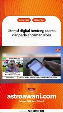 Literasi digital benteng utama daripada ancaman siber