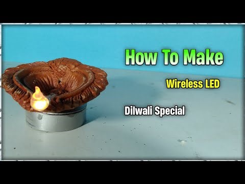 How To Make Wireless LED At Home