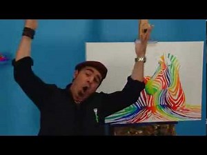 Art Lesson: How to Paint a Spectrum Zebra Using Acrylic Paint