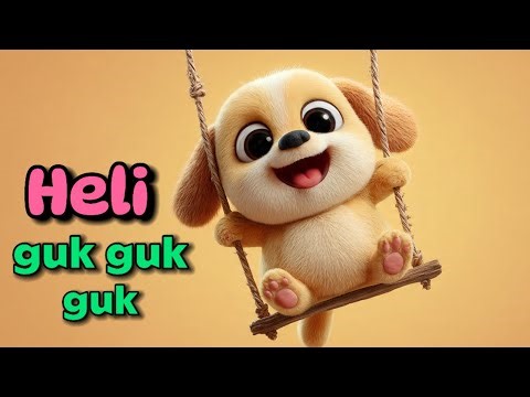 Heli Guk Guk - Anjing Kecil 🐶 | Lagu Anak Indonesia Ceria | Lagu Anjing Lucu untuk Balita