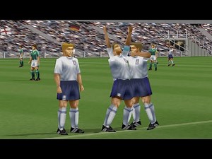 ISS Pro Evolution 2 - PS1 Gameplay (4K60fps)