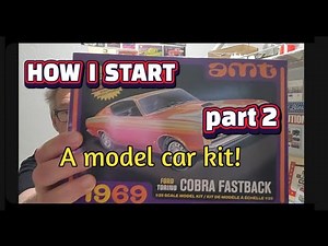 Part 2 how I start a model car build