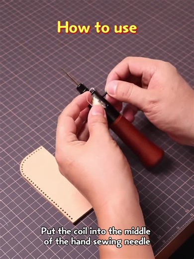 Leather Sewing Awl Hand Stitcher DIY Speedy Stitching Tools Crochet Hooks Set With Needle Thread Craft Supplies Shoemaker Canvas Repair - Etsy